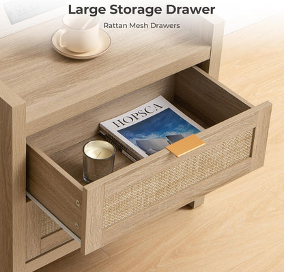 Savanna 6 Drawers Dresser and Nightstand Set