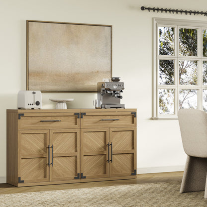 Willow Sideboard with 1 Drawer and 2 Doors for Living Room