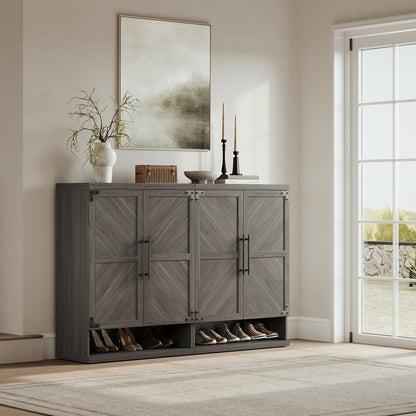 Willow Shoe Cabinet with 2 Doors for Entryway