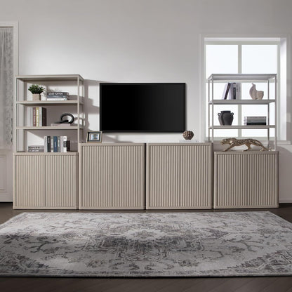 Cas 70.9Inch Bookshelf With 2 Doors