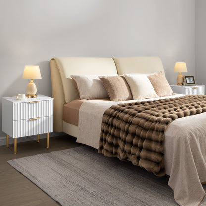 Opus Black Nightstand