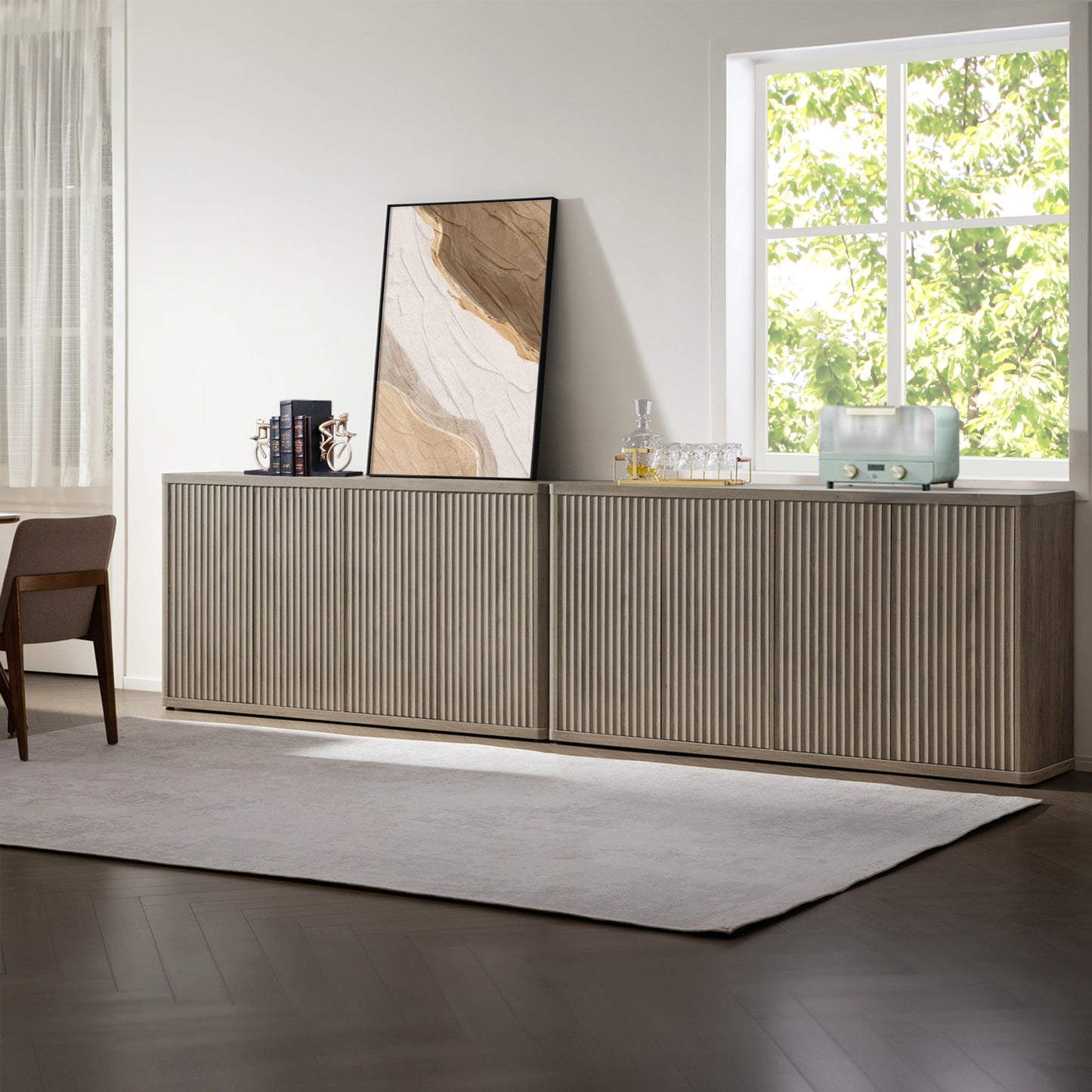 Cas 4-Door TV Stand