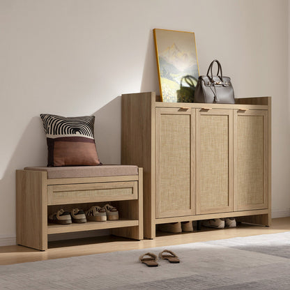 Savanna Shoe Cabinet, 30 Pairs Shoes