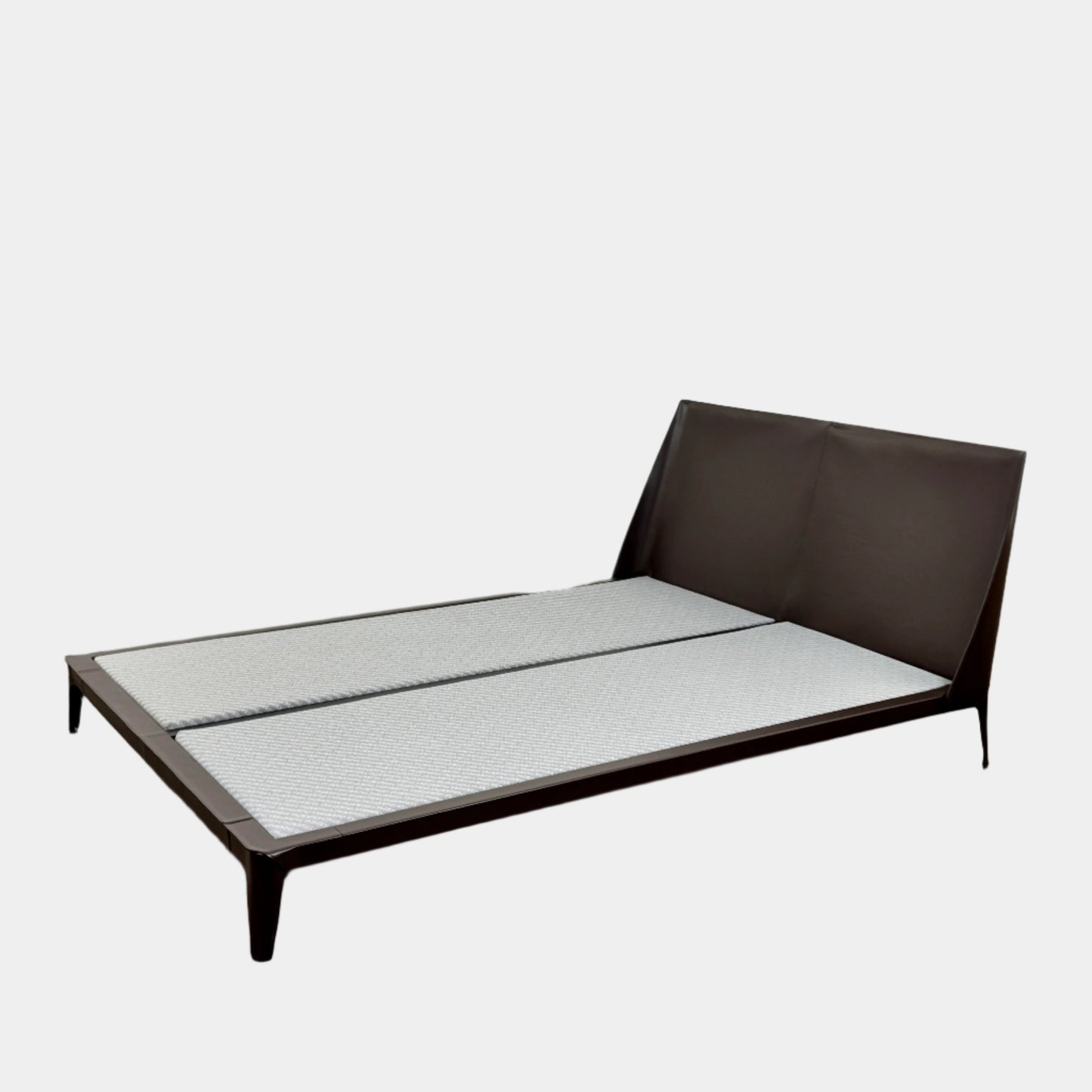 Lit queen-size Poliform Kelly, cuir