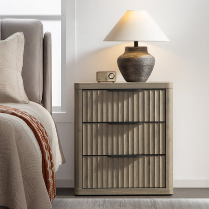 Cas 6 Drawers Dresser and 3 Drawers Nightstands Set
