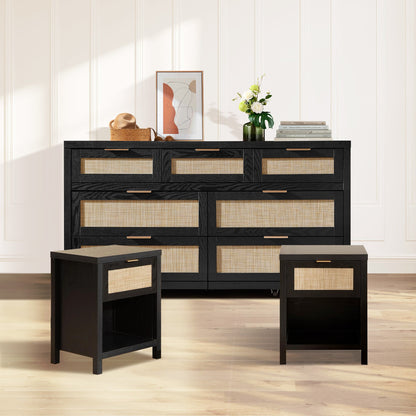 Savanna Nightstands and Dresser Set