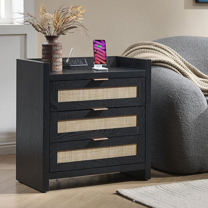 Savanna 3 Drawers Nightstand