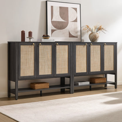 Terra Rattan Shoe Cabinet with Storage