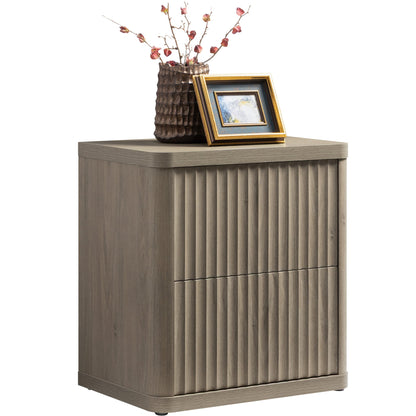 Cas Nightstand with 2 Drawers