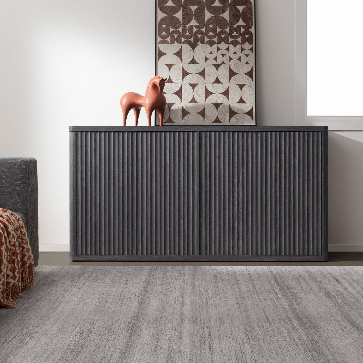 Cas 4-Door TV Stand