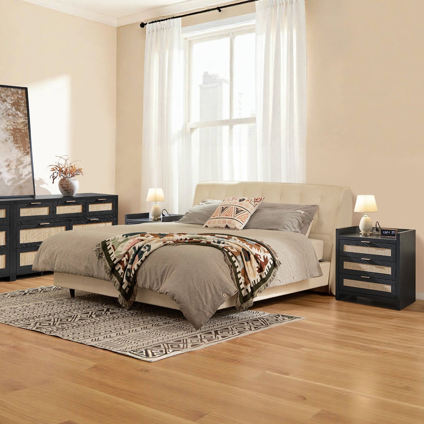 Savanna Dresser and Nightstands Set of 2