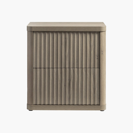 Cas Nightstand with 2 Drawers