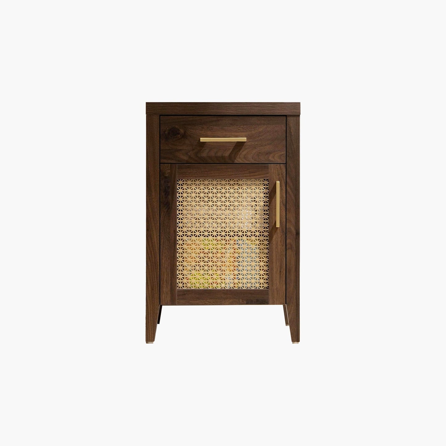 Andy Vintage Nightstand with Storage