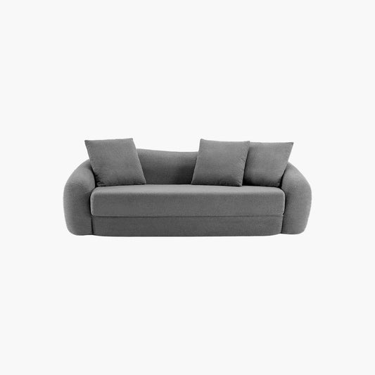 Nimbus 3 Seater Sofa Couch, Dark Grey