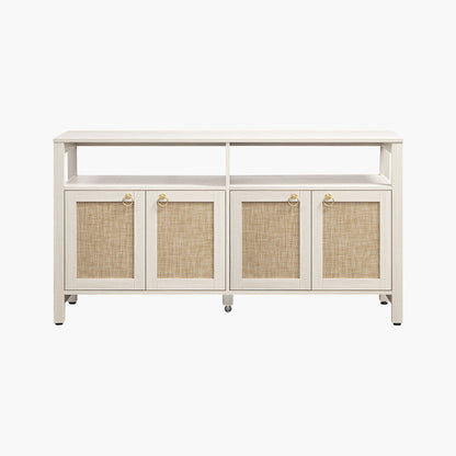 Terra White TV Stand for 60 Inch TV