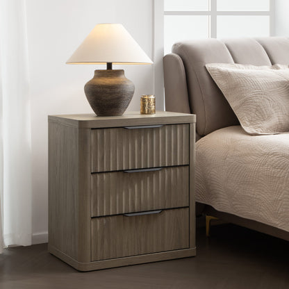 Cas 6 Drawers Dresser and 3 Drawers Nightstands Set