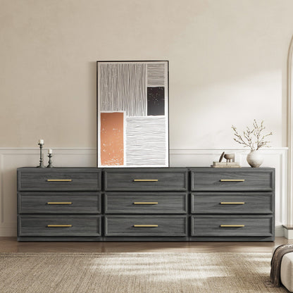 Crescent Modular Dresser and Nightstands Set