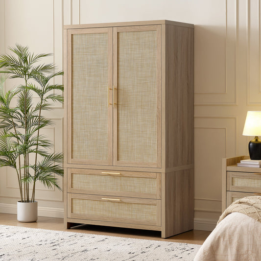 Savanna Wardrobes Closet and Dresser Set