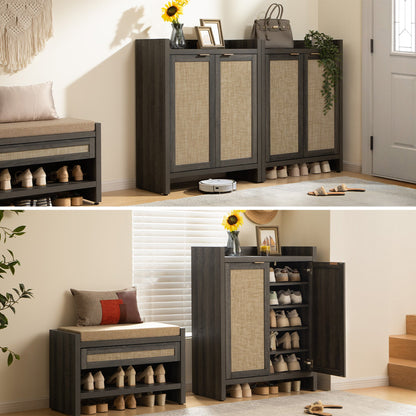 Savanna Shoe Cabinet, 2 Doors