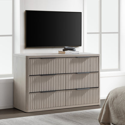 Cas 6 Drawers Dresser and 3 Drawers Nightstands Set