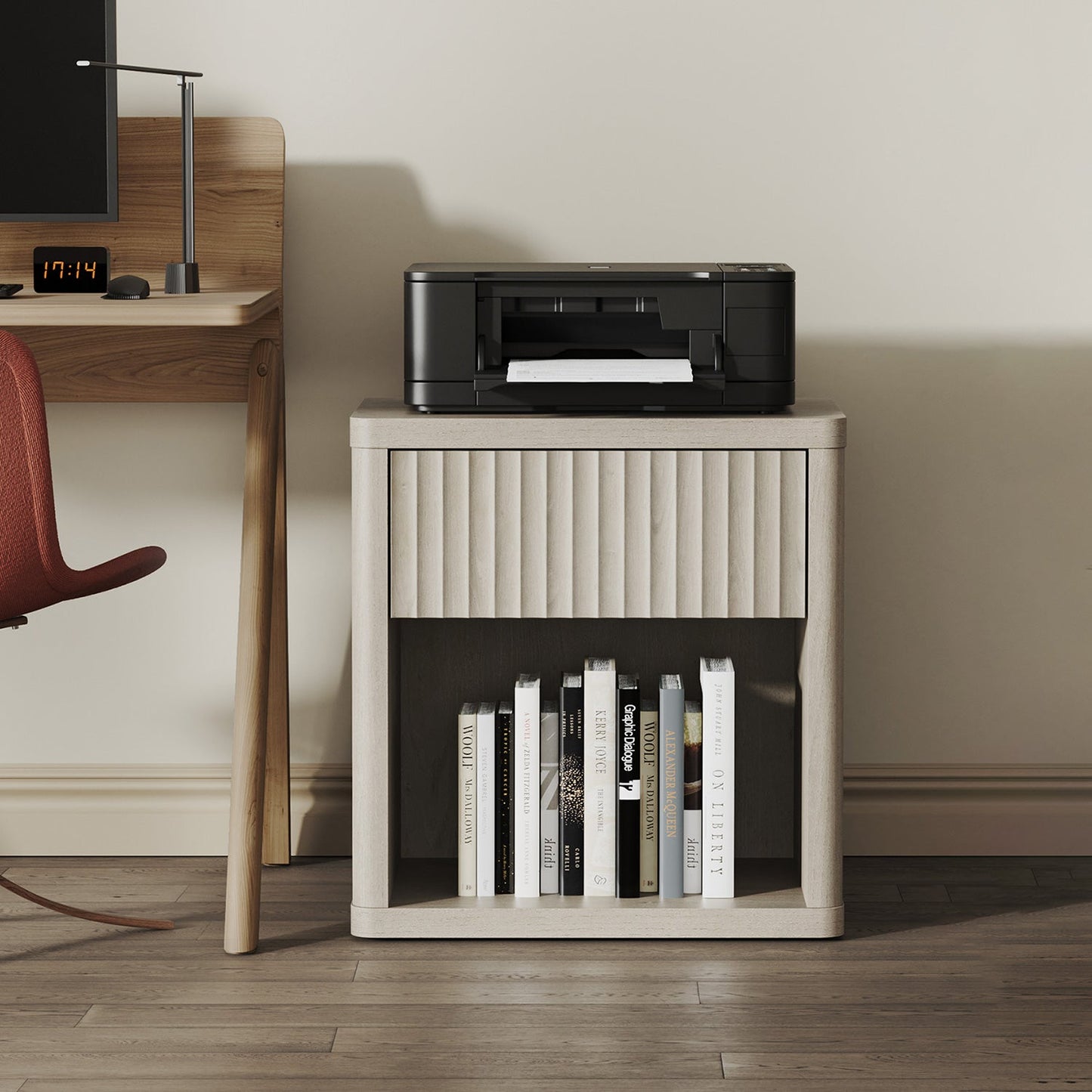 Cas Night Stand with Storage