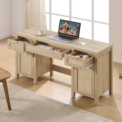 Savanna Wardrobe, Vanity Table, Nightstand with Charger Sets