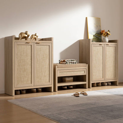Savanna Shoe Cabinet, 24 Pairs Shoes
