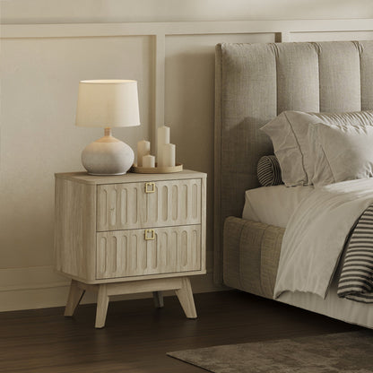 Domus Nightstand with Drawers