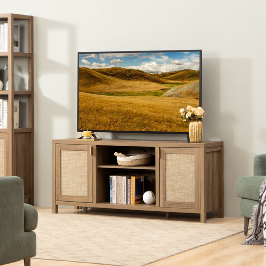 Savanna TV Stands with Shelves