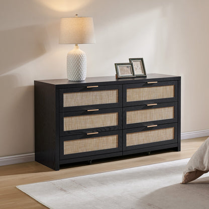 Savanna 6 Drawers Dresser for Living Room