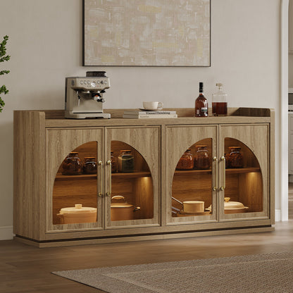 Helio Sideboard with Glass Doors
