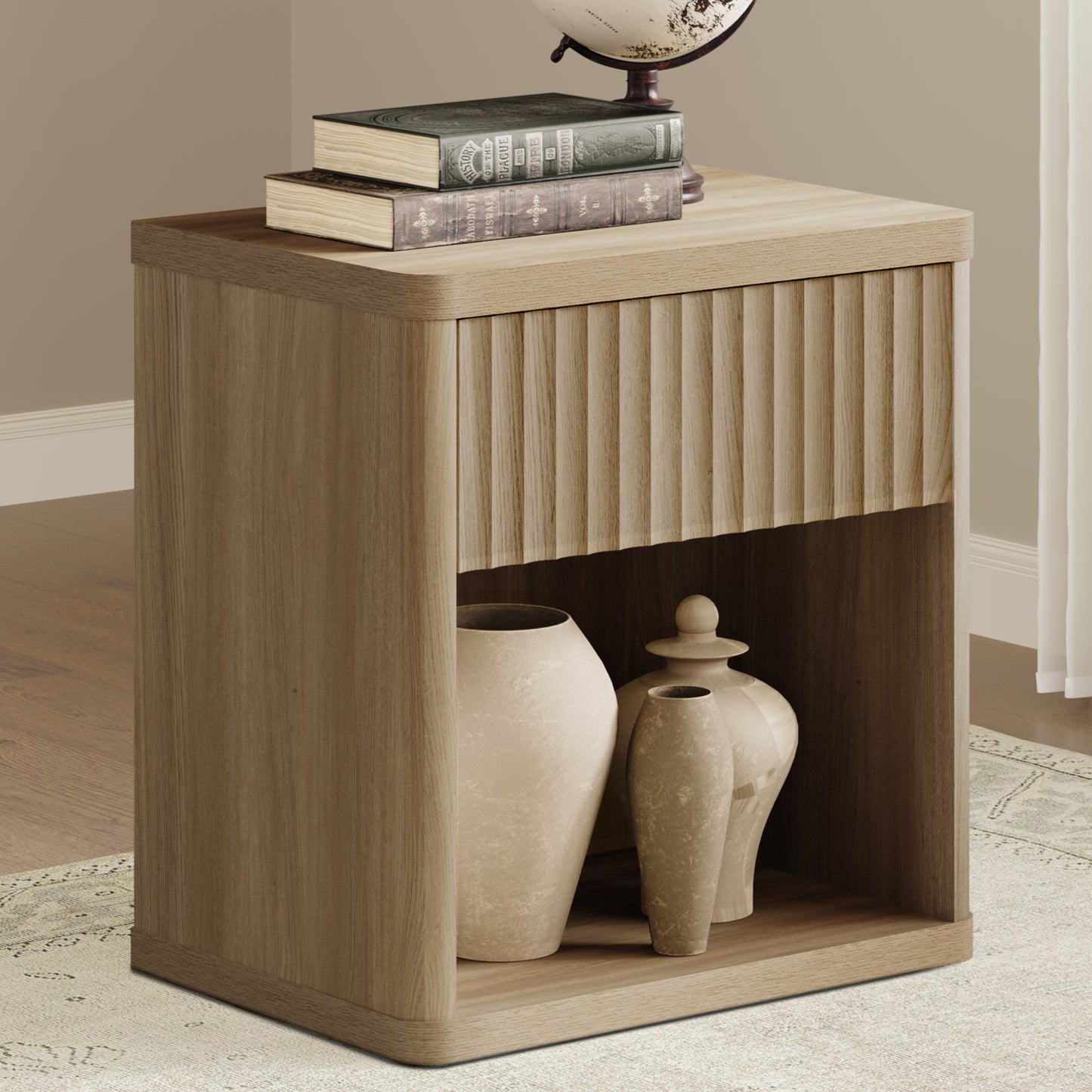Cas Nightstand with Single Drawer