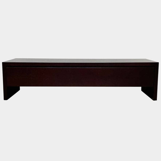 Console basse Maxalto avec grand tiroir