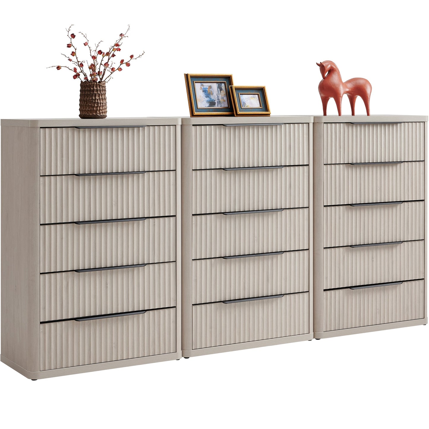 Cas Tall 5 Drawers Dresser