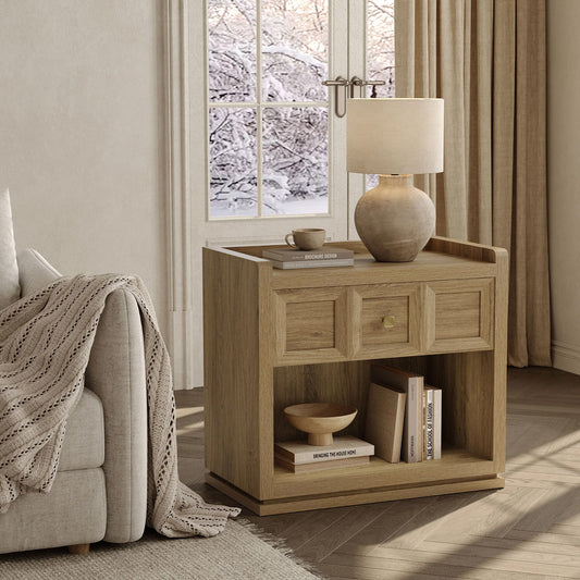 Helio Nightstands Set, 26 Inch Wide