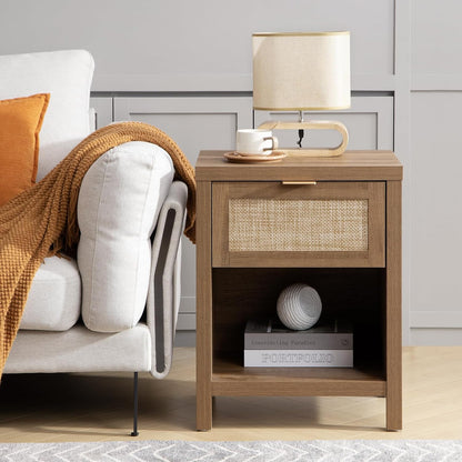 Savanna Rattan Nightstand