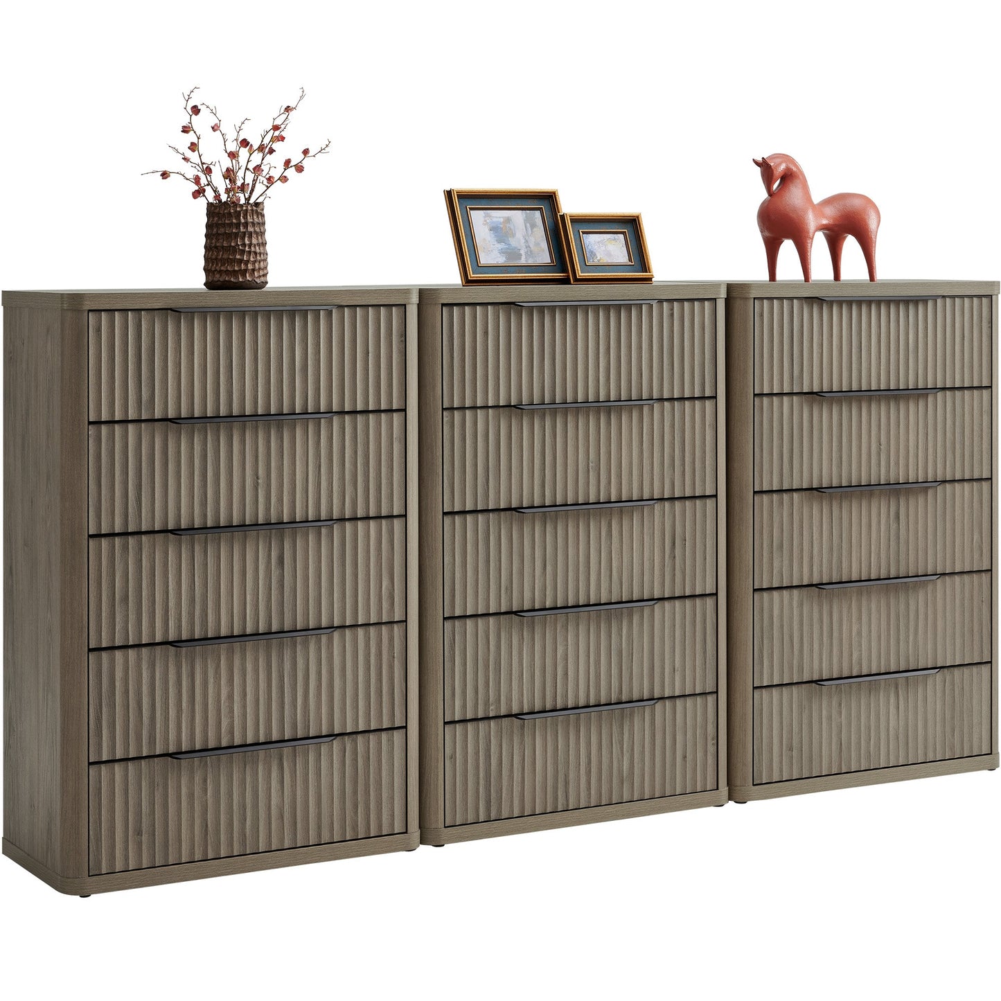 Cas Tall 5 Drawers Dresser