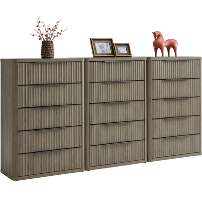 Cas Tall 5 Drawers Dresser