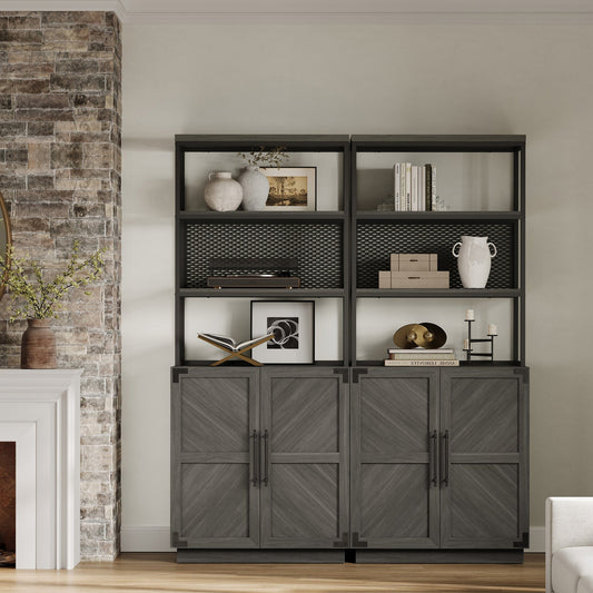 Willow 2 Doors Bookshelf