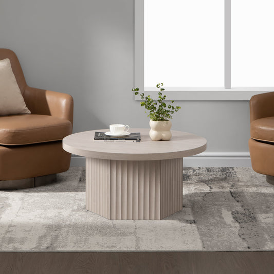 Stria Round Coffee Tables