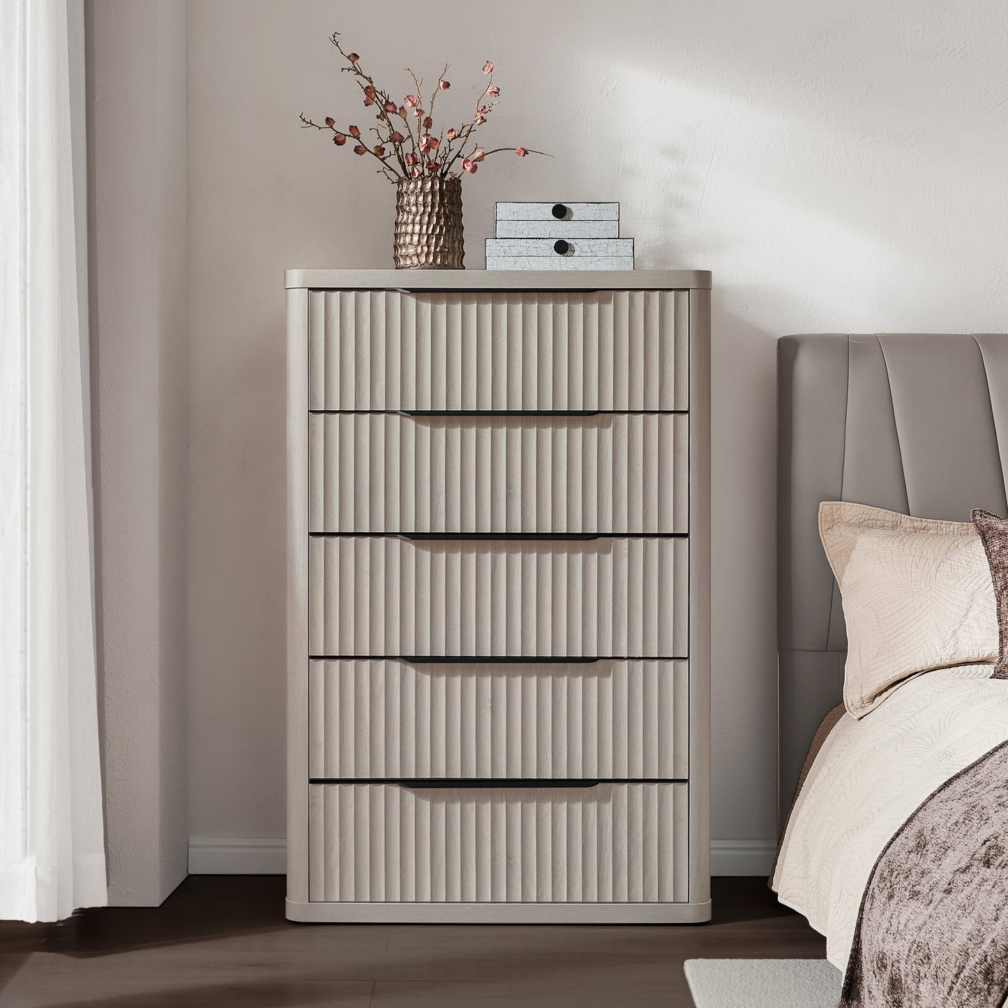 Cas Tall 5 Drawers Dresser
