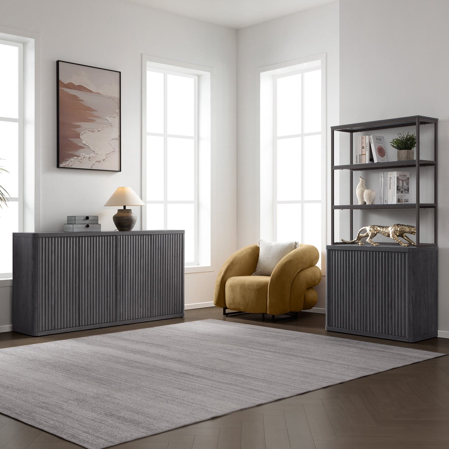 Cas 4-Door TV Stand