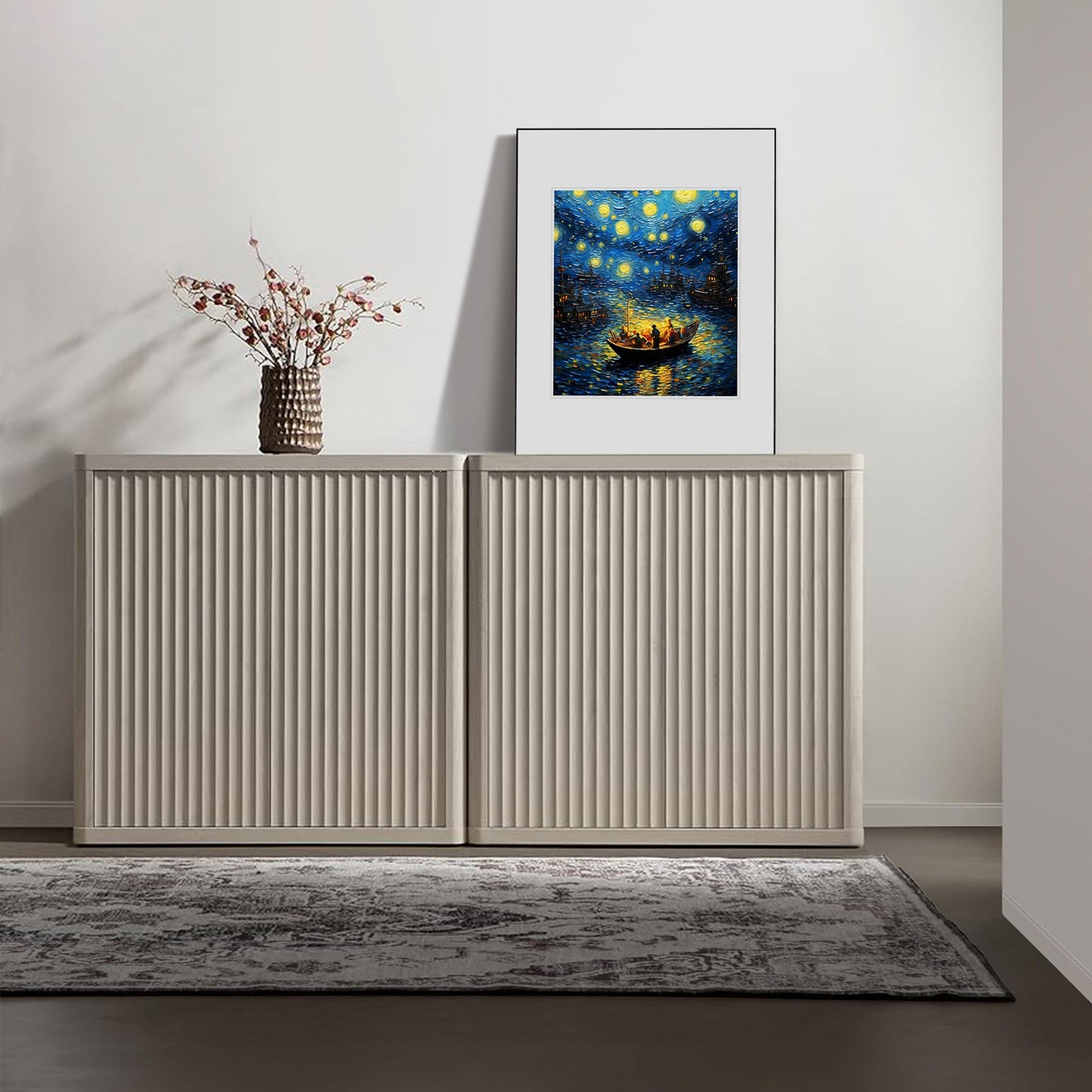 Cas TV Console with 2 Doors