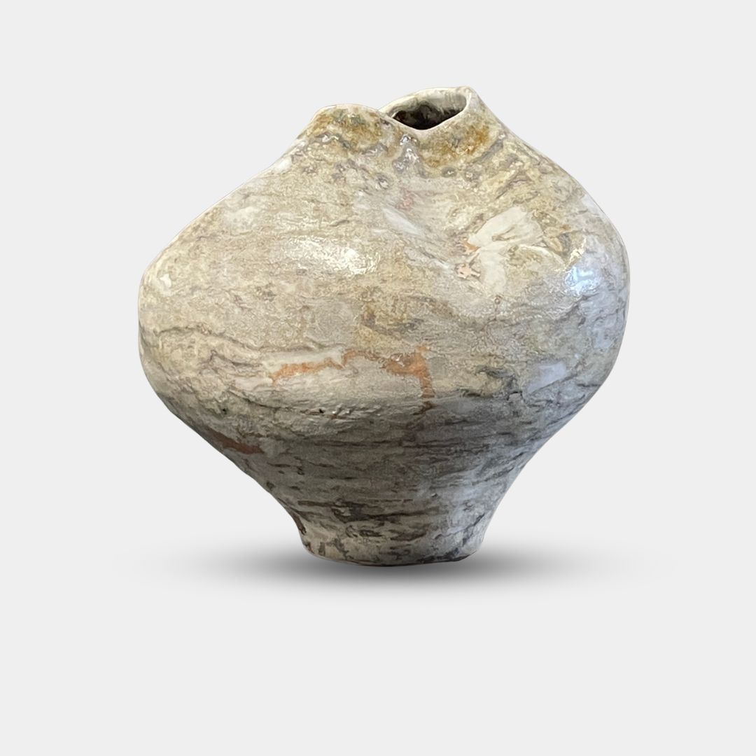 Grand vase artistiquement irrégulier en céramique Sofi
