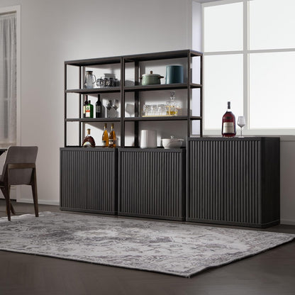 Cas Black Bookshelf