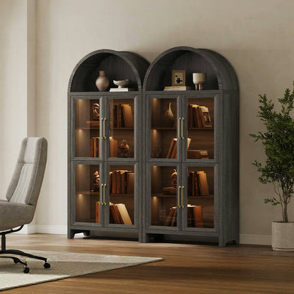 Helio Display Cabinet with Glass Door