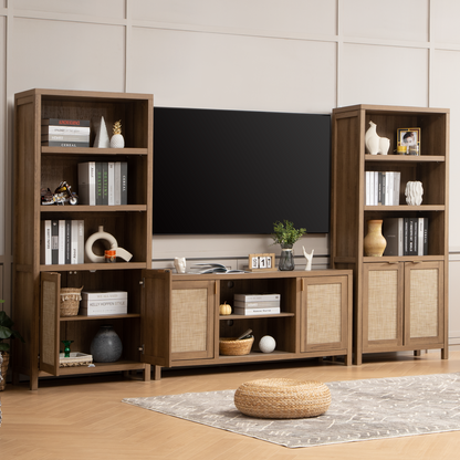 Savanna TV Stands with Shelves