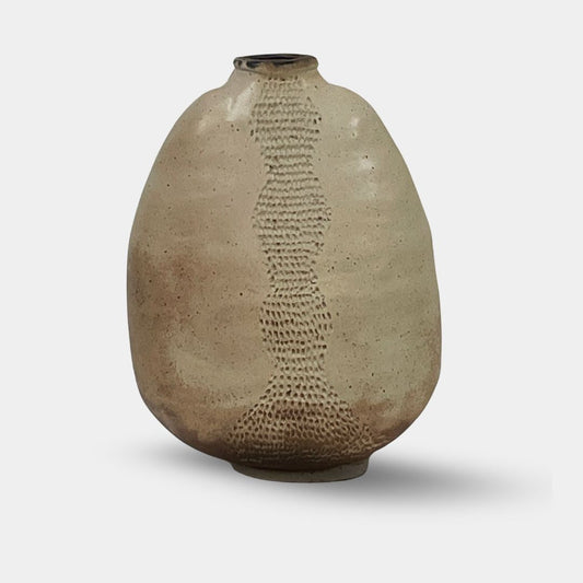 Grand vase en céramique Sofi, de forme et de décoration uniques