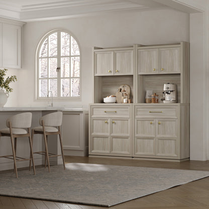 Helio White Pantry Cabinet