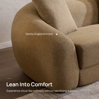 Nimbus 3 Seater Sofa Couch, Dark Grey